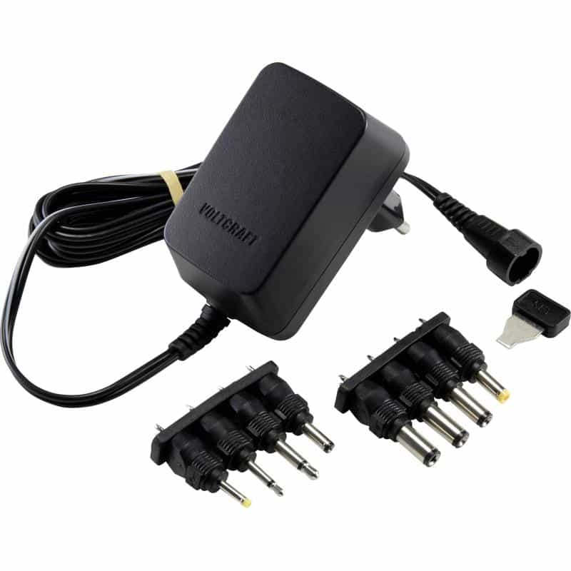 CONRAD VOLTCRAFT USPS-600N Steckernetzteil, einstellbar 3 V/DC, 4.5 V/DC, 5 V/DC, 6 V/DC, 7 CONRAD VOLTCRAFT USPS-600N Steckernetzteil, einstellbar 3 V/DC, 4.5 V/DC, 5 V/DC, 6 V/DC, 7