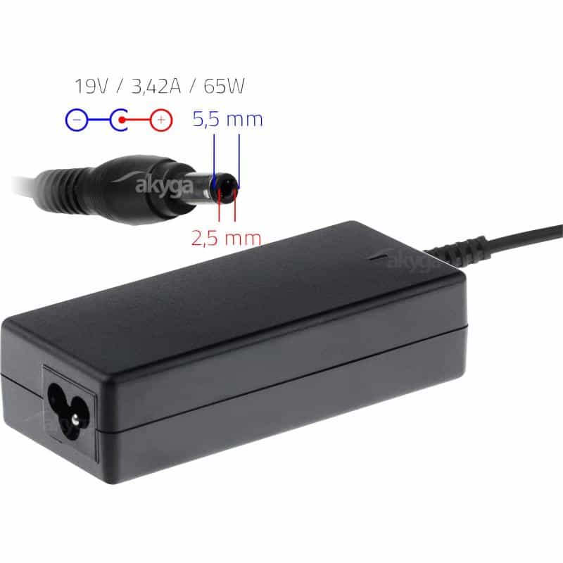 AKYGA AK-ND-01 Notebook-Netzteil 65 W 19 V 3.42 A