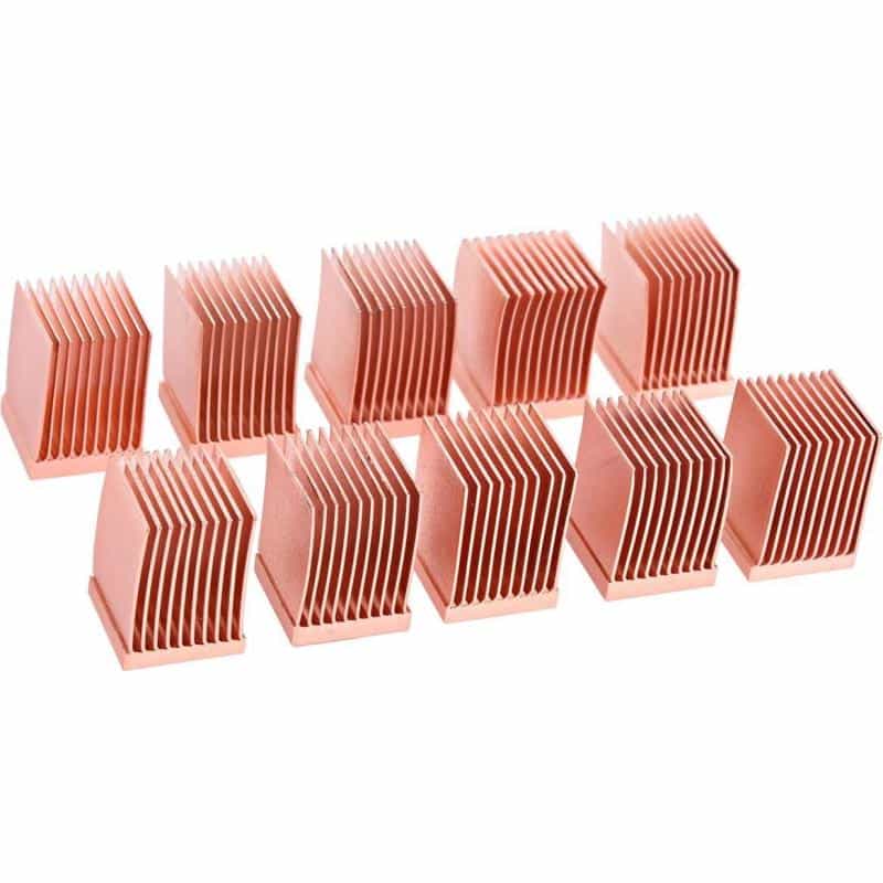 ALPHACOOL RAM Cop Heatsinks 10x10mm-10er