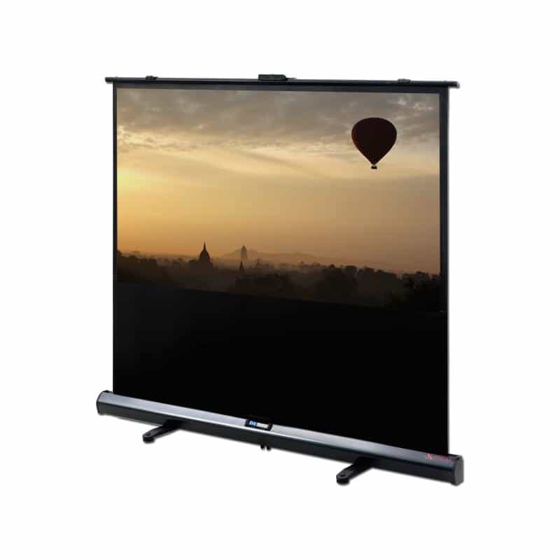 CELEXON DELUXX Advanced Portable Self-Stand-X 186 x 105 cm 16:9 Mattweiss Polaro