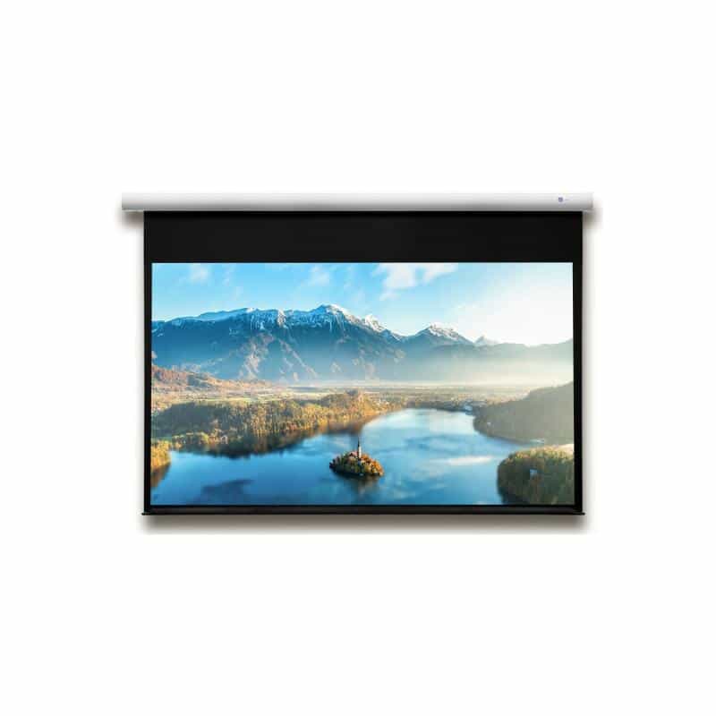 CELEXON DELUXX Advanced Motorleinwand Elegance 16:9 Mattweiss Polaro 234cm x 132cm