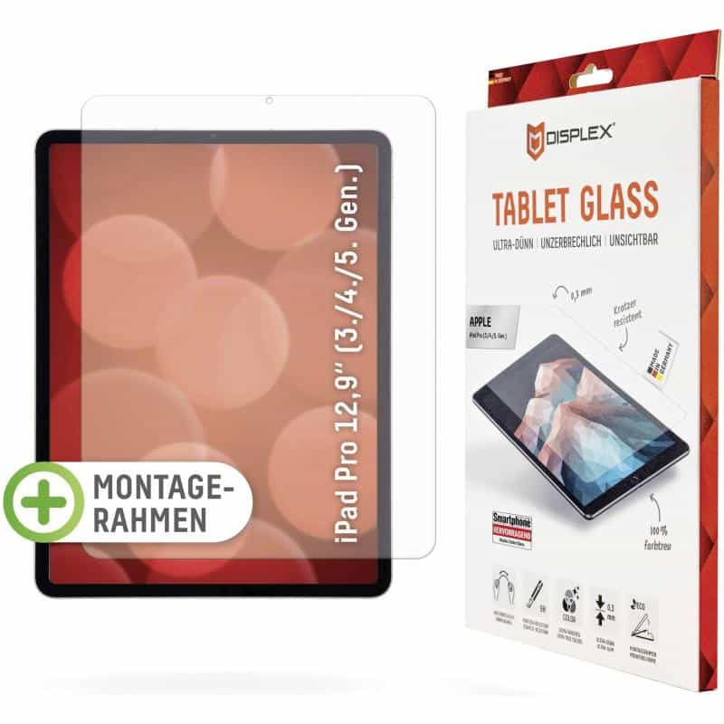 E.V.I. GMBH Displex Apple iPad Pro 12.9″ (3./4./5. Gen.) Tablet Glass (01533)