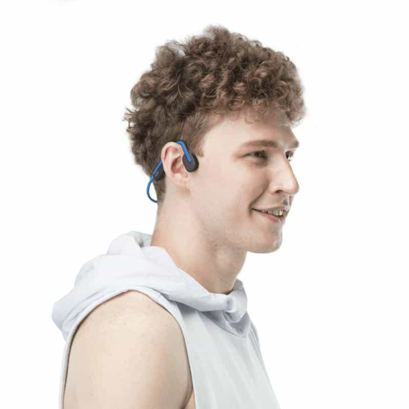 AFTERSHOKZ Shokz OpenMove Blue Knochenschall-Sportkopfhörer Bluetooth Open-Ear