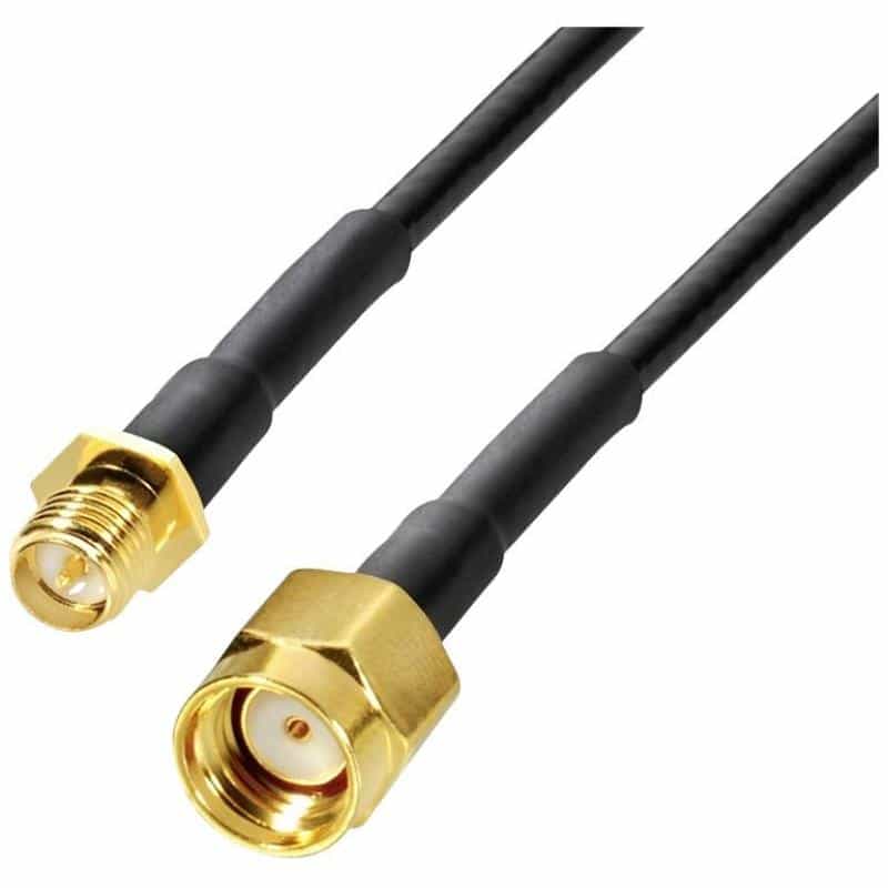 WITTENBERG Antennen Verlängerungskabel Poly-103366 SMA-Reverse-Buchse SMA-Reverse-Stecker