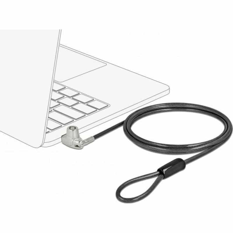 NAVILOCK Notebook Sicherungskabel mit Schlüssel für Nano Slot