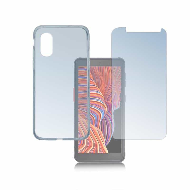 4SMARTS 360° Protection Set für Samsung Galaxy Xcover 5 transparent