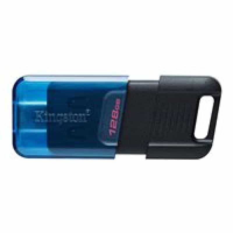 KINGSTON 128GB DataTravlr80M 200MB/s USBC3.2 Gen1