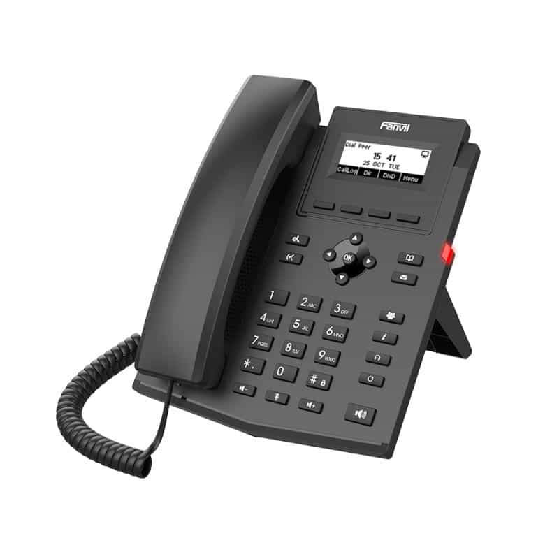FANVIL IP Telefon X301W schwarz
