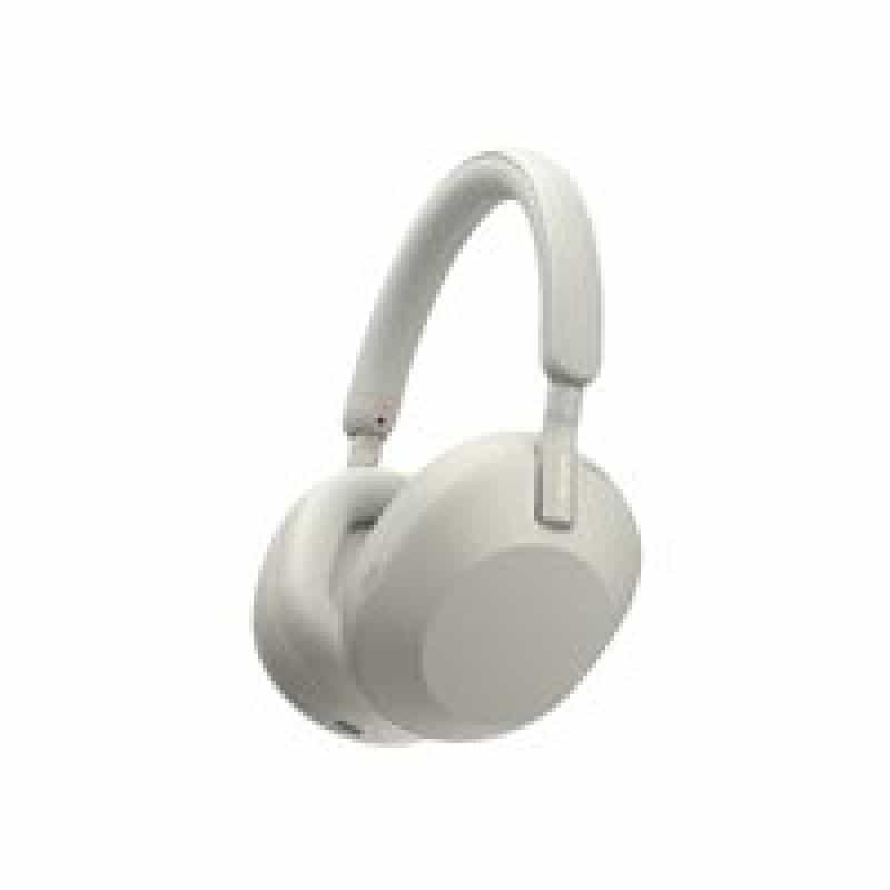 SONY WH-1000XM5S Bluetooth Noise Cancelling Kopfhörer mit Mikrofon, silber 30h Akku, Touch Sensor, H