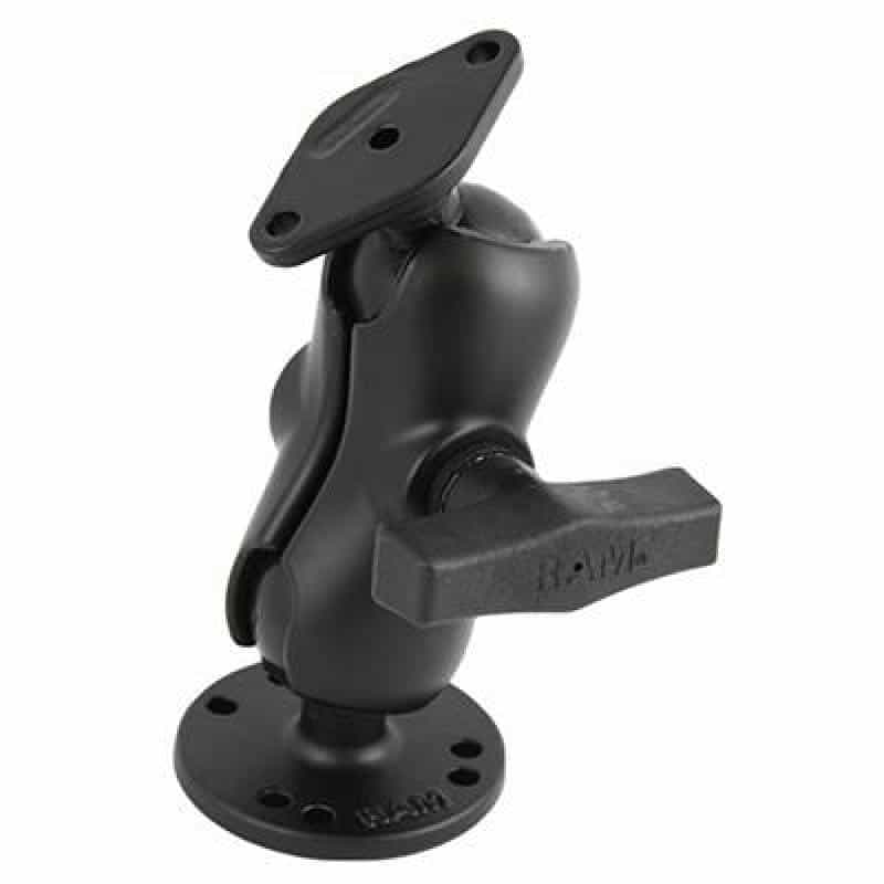 RAMMOUNT SHRT MNT. W/2.43DIA. & 2.43