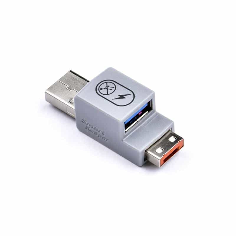 SMARTKEEPER Basic ″USB-A Port″ Smart Data Blocker orange
