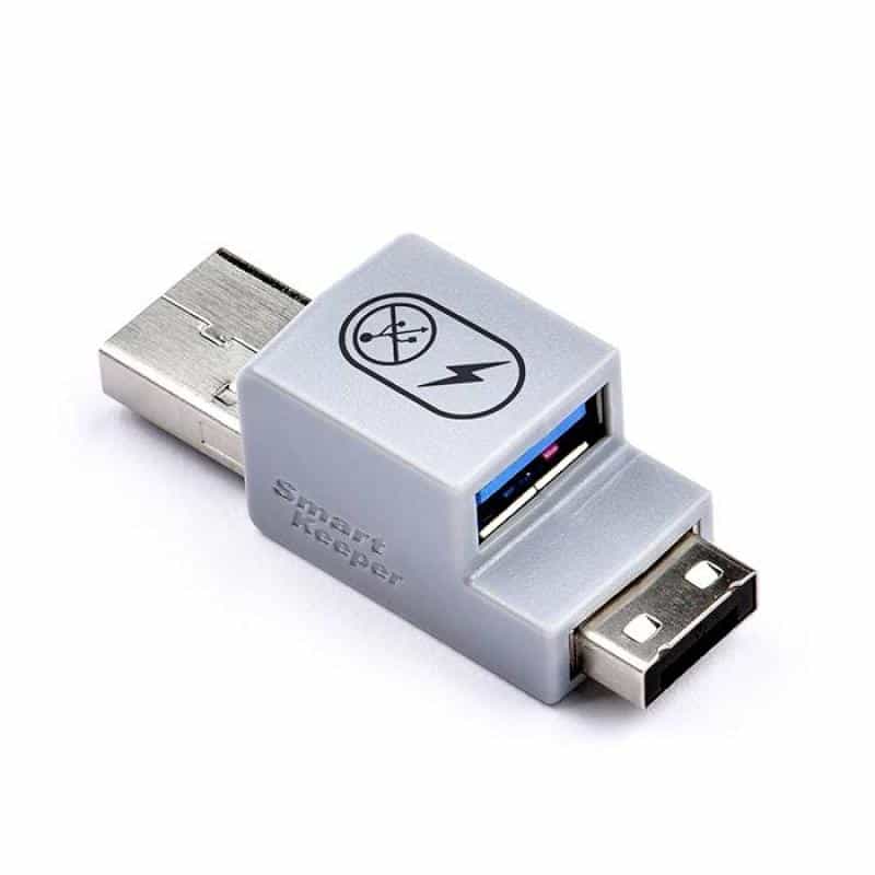SMARTKEEPER Basic ″USB-A Port″ Smart Data Blocker schwarz