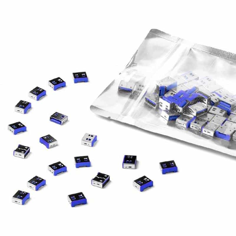 SMARTKEEPER Basic ″USB-A Port″ Blocker dunkelblau 100 Stk.