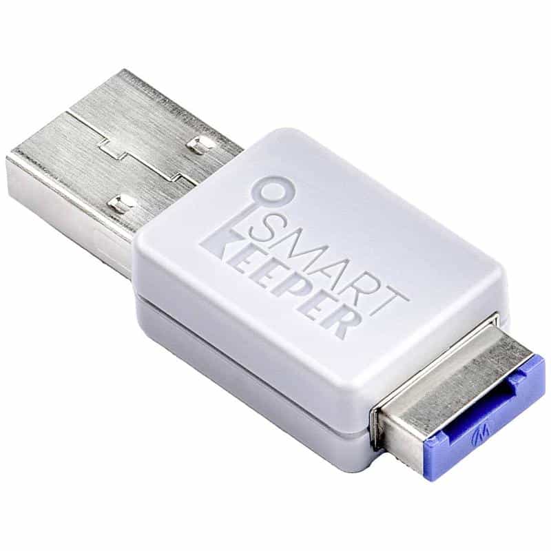 SMARTKEEPER Basic ″USB Stick″  verriegelbar 32GB  dunkelblau