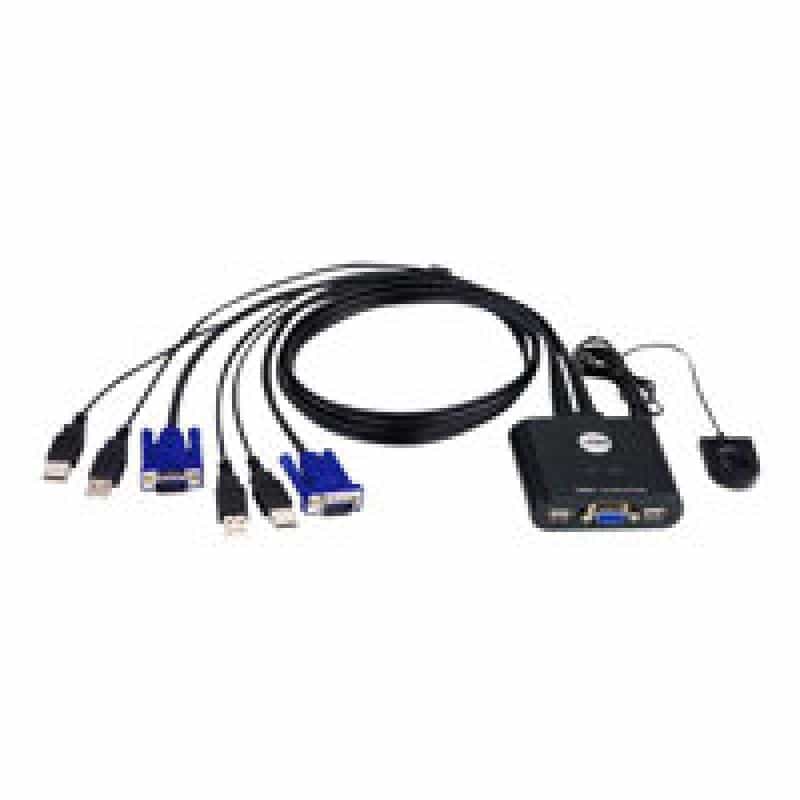 ATEN KVM Switch, USB, 2-fach