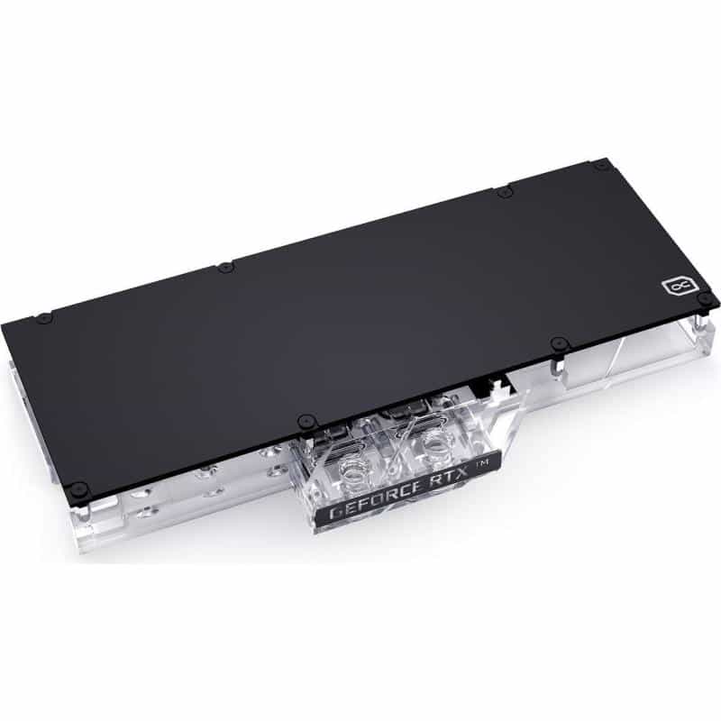 ALPHACOOL Eisblock Aurora Acryl GPX-N Geforce RTX 3080/3090 iGame (transparent/silber, mit Backplate