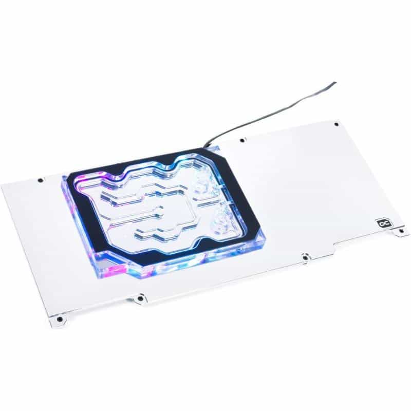 ALPHACOOL Eisblock Aurora GPX-N Acryl Active Backplate 3090/3080 TI HOF