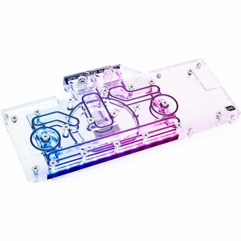 ALPHACOOL Eisblock Aurora Acryl GPX-N RTX 3080/3090 Turbo mit Backplate PHT EOL (11975)