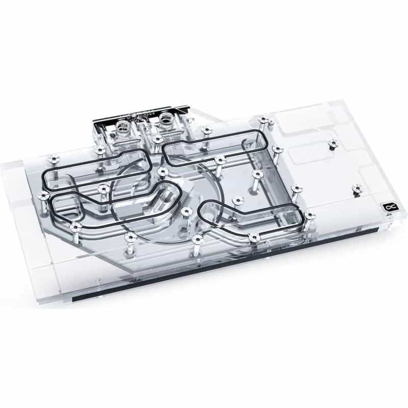 ALPHACOOL Eisblock Aurora Acryl GPX-A Radeon RX 6700XT TUF/Rog Strix mit Backplate PHT EOL (18659)