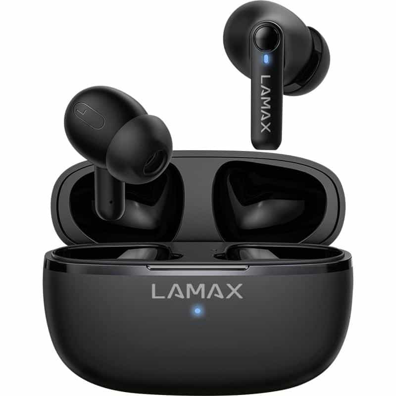 LAMAX In-Ear Clips1 Play black BT 5.3 Akku 35 Std. retail