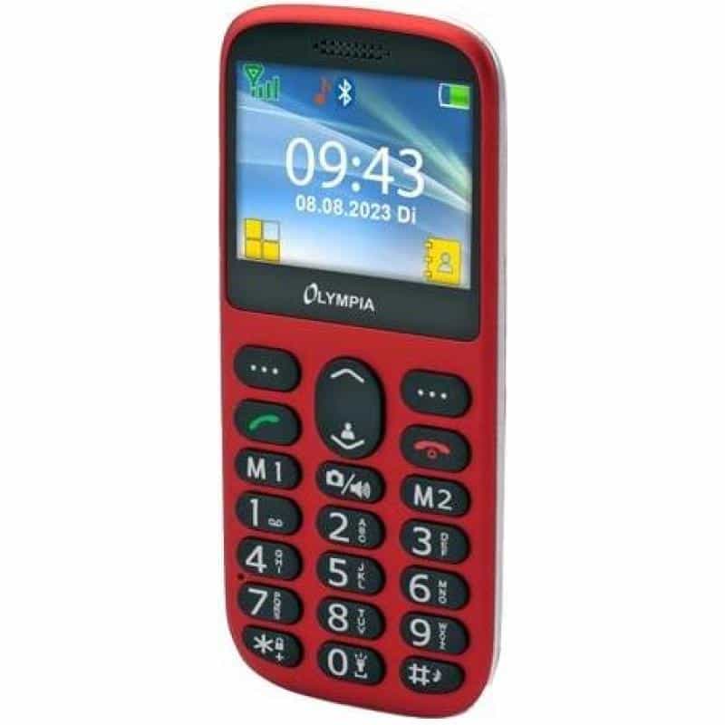 OLYMPIA Mobiltelefon SUN rot