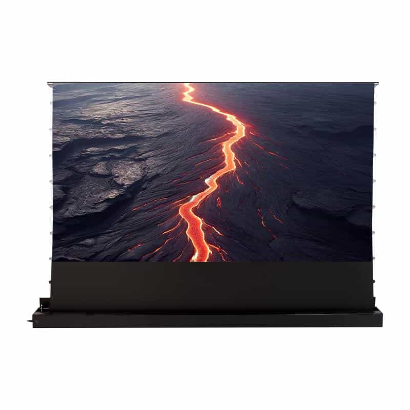 CELEXON UST Hochkontrast Bodenscheren Leinwand - HomeCinema Plus, 110' schwarz