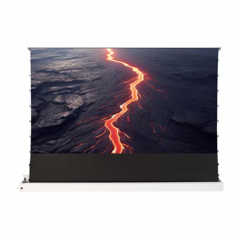 CELEXON UST Hochkontrast Bodenscheren Leinwand - HomeCinema Plus, 100' weiß