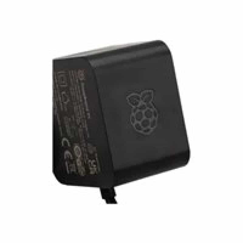 RASPBERRY PI 27W USB-C Netzteil für PI 5 schwarz