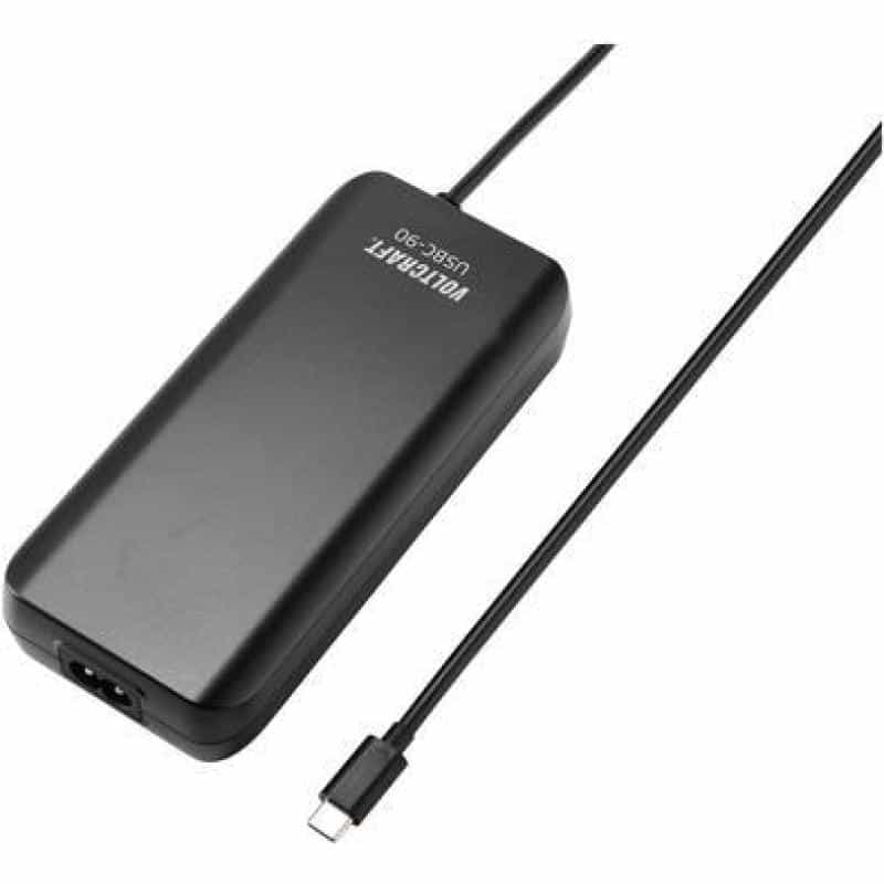 CONRAD VOLTCRAFT USBC-90 USB-Ladegerät 90 W 5 V/DC, 20 V/DC 4.5 A USB Power Delivery