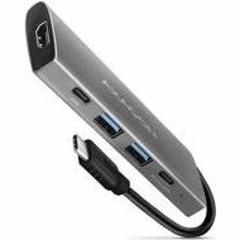 AXAGON HMC-5G2 Multiport hub, USB 3.2 Gen2, HDMI, 2x USB-A, 2x USB-C AXAGON HMC-5G2 Multiport hub, USB 3.2 Gen2, HDMI, 2x USB-A, 2x USB-C