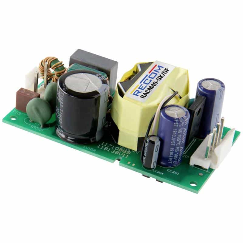 RECOM RACM40-15SK/OF AC/DC-Netzteilbaustein, open frame 15 V 2.667 A 40 W