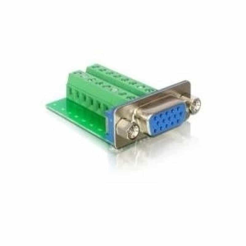 DELOCK Adapter Terminalblock > VGA-Bu