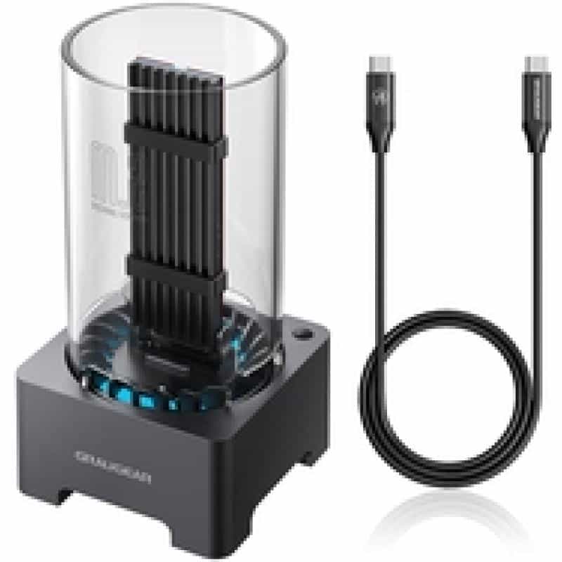 GRAUGEAR Docking Station USB 4.0 f. M.2 PCIe Gen4x4 NVMe SSD