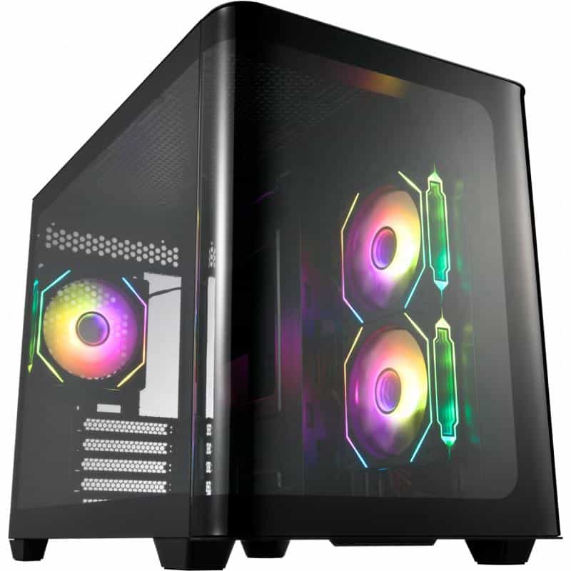 FSP Geh Mini  S380-BA Micro-ATX/Mini-ITX o.N. Black retail