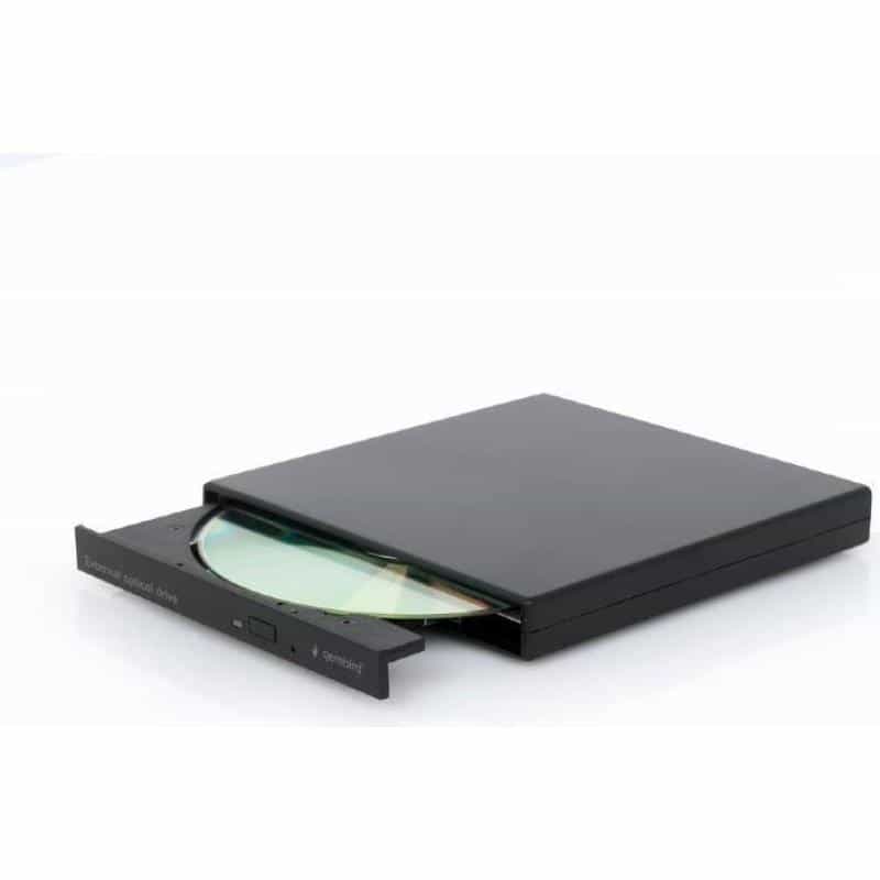 GEMBIRD DVW EXT SLIM DVD-USB-04 black USB2.0 DVD8x CD24x