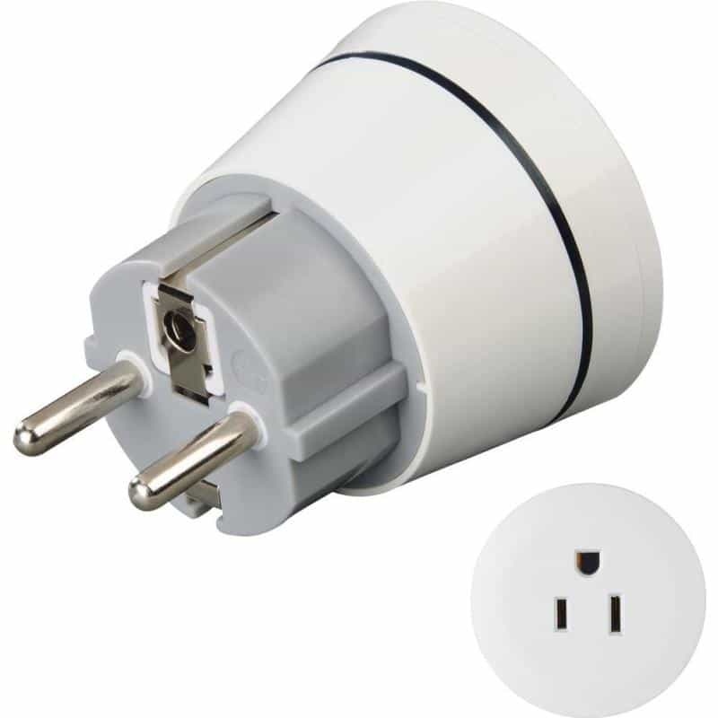 HAMA Reiseadapter Typ A und Typ B, 3-polig, für Geräte aus Amerika und Kanada (00223451)