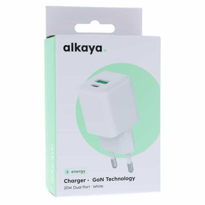 ALKAYA NEXUS-Laderät mit GaN-Technologie 20W weiss (CR-50006)