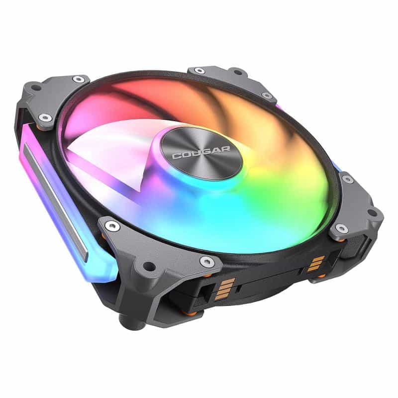 COUGAR GAMING COUGAR Gehäuse Lüfter Apolar 120 ARGB,Schwarz, 3er-Pack