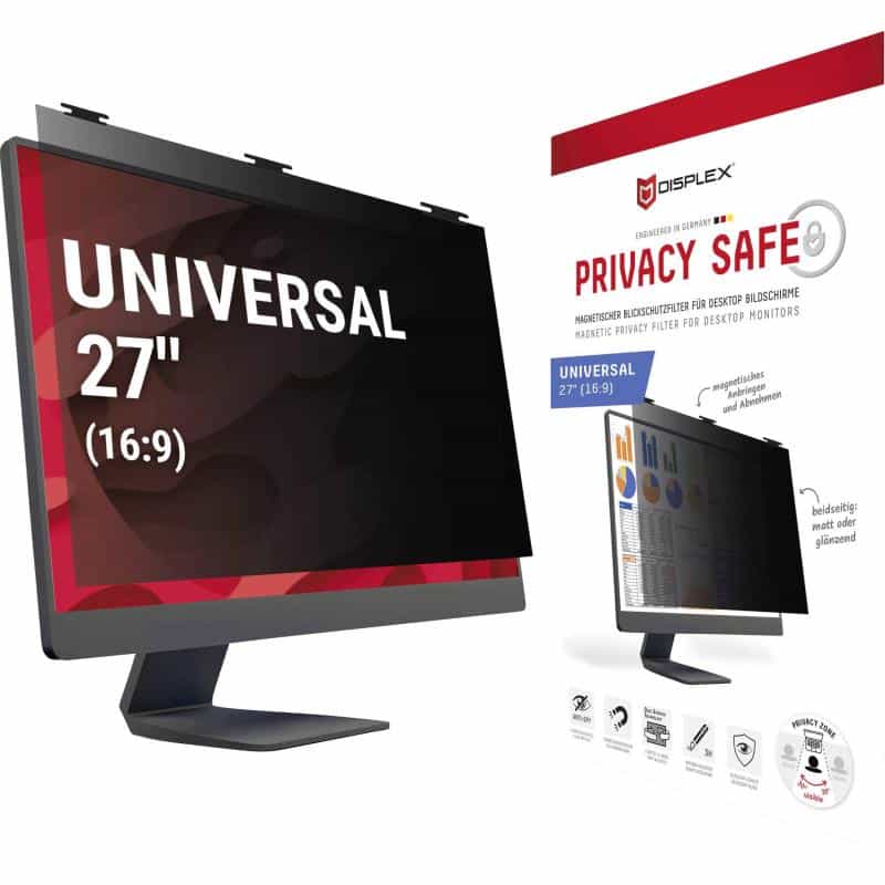 E.V.I. DISPLEX Privacy Safe Desktop Uni 27″ (16:9)