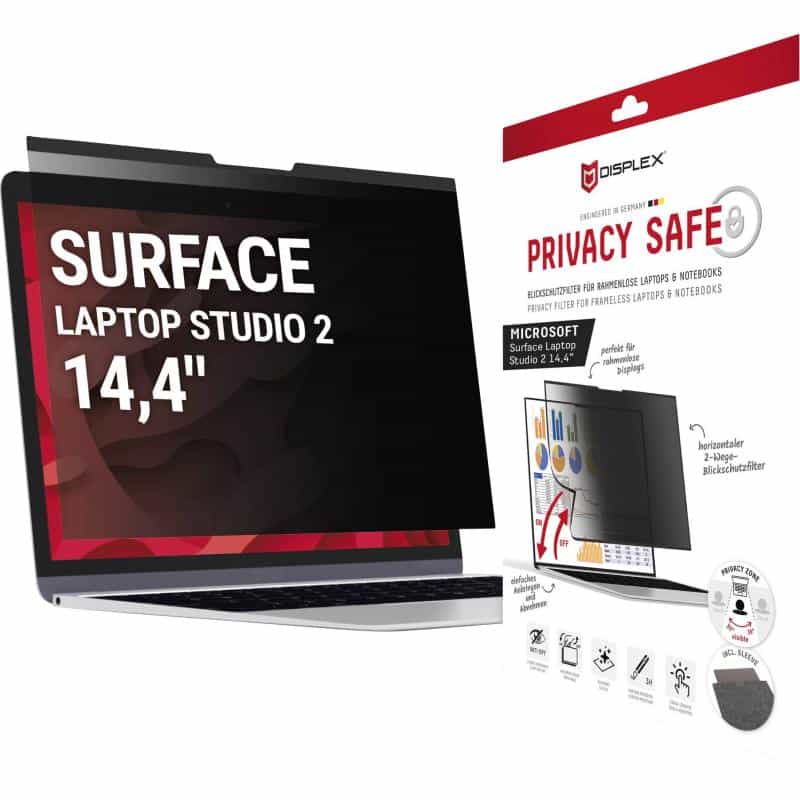 E.V.I. DISPLEX Privacy Safe MS Surface Laptop Studio 2