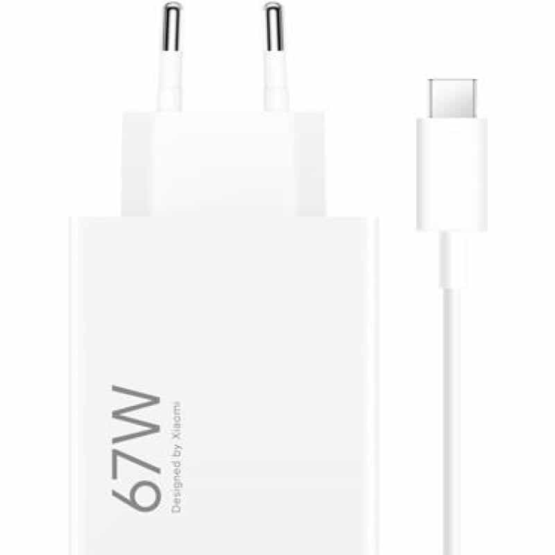 XIAOMI MDY-12-EH USB-C Netzteil 67,0 Watt EU Wallplug weiß (Charging Combo Type-A)