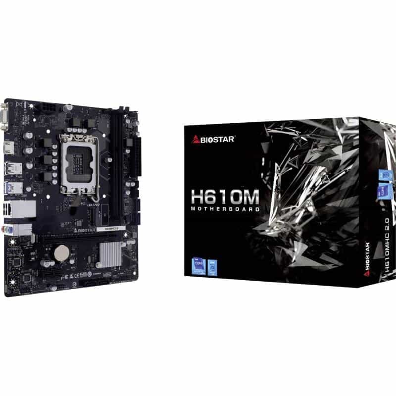 BIOSTAR H610MHC 2.0 S1700