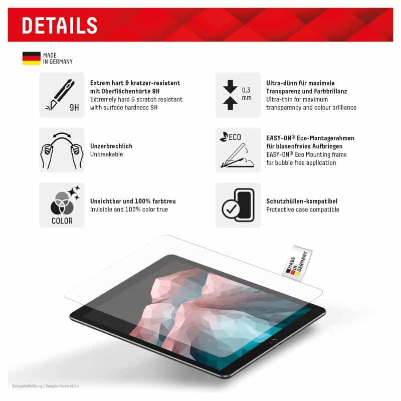 E.V.I. DISPLEX Tablet Glass iPad Air 13″ (2024/2025)