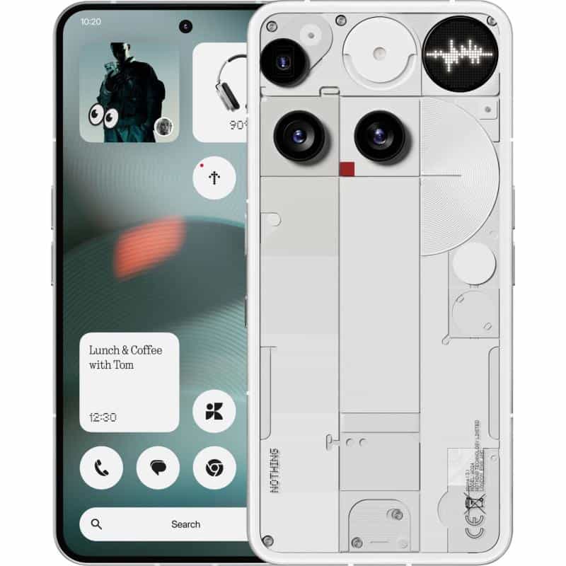 NOTHING Phone (3) 16/512GB weiß Android 15 Smartphone