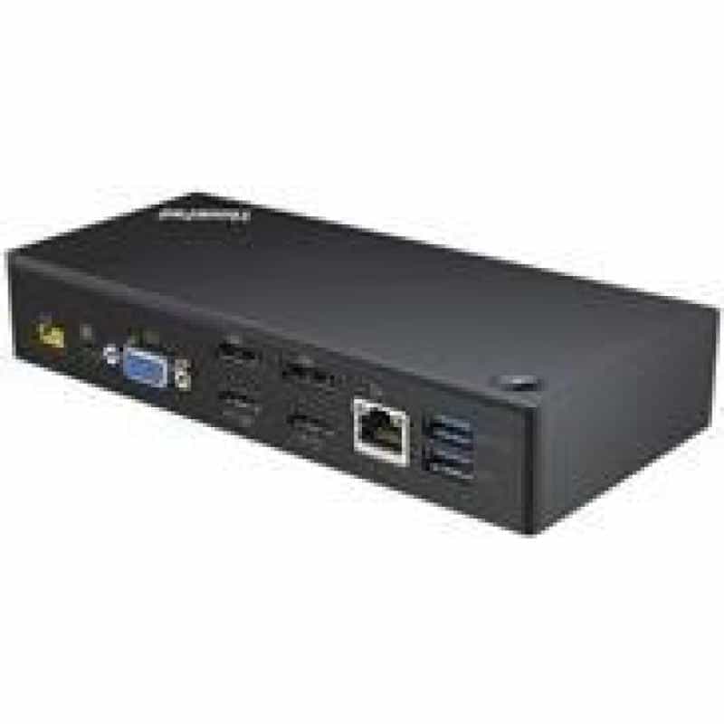 LENOVO ThinkPad USB-C Dock - Dockingstation - USB-C - VGA - 1GbE - 90 Watt - Italien (40A90090IT)