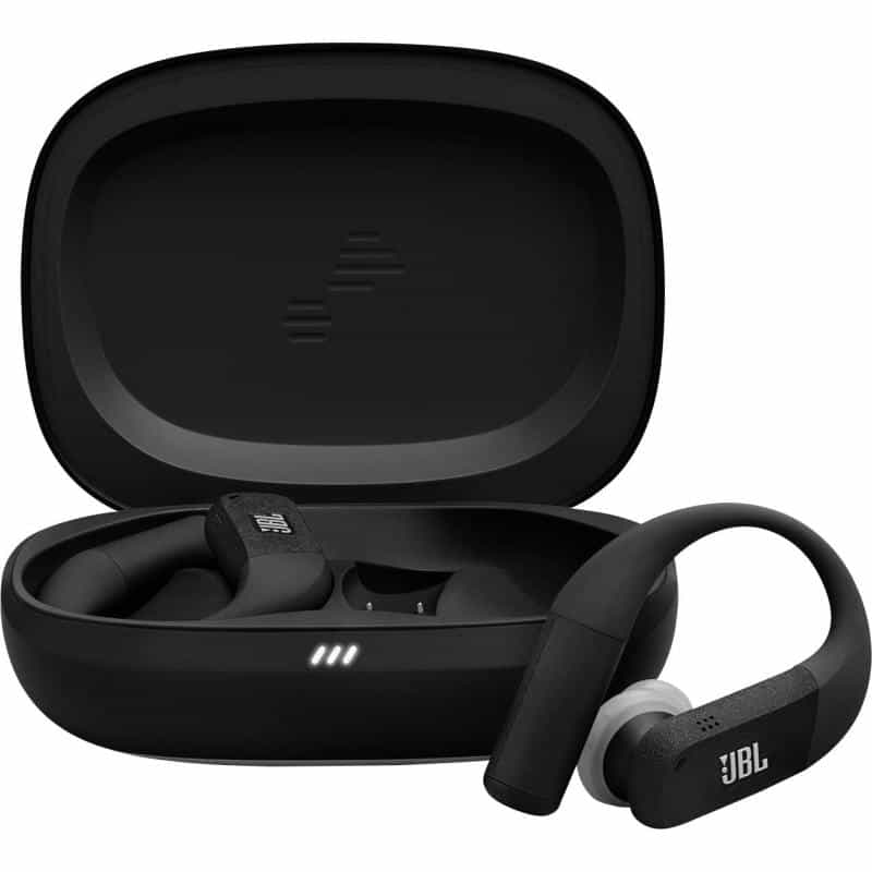 JBL Endurance Peak 4 In-Ear-TWS-Sport-Kopfhörer BT ANC, IP68, Schwarz/Grau