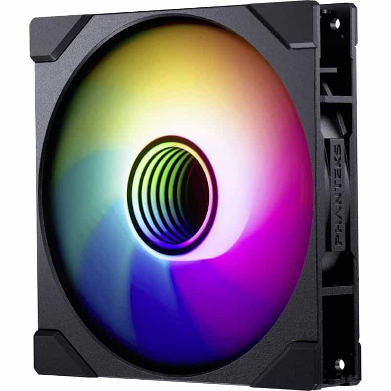 PHANTEKS M25 Gen2 PWM D-RGB Lüfter - Reverse Blade, 140mm, schwarz