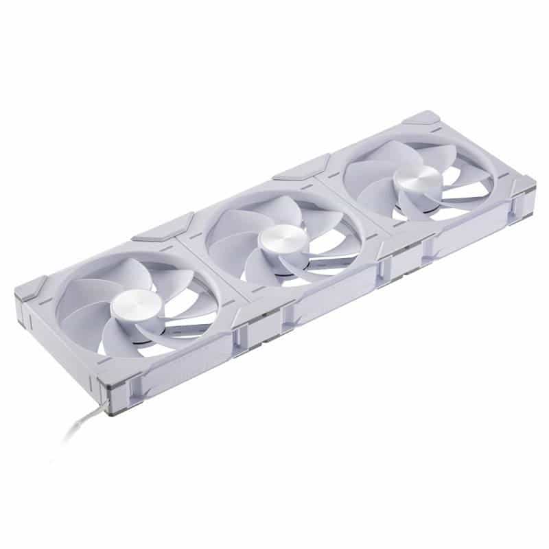 PHANTEKS D30 PWM Reverse Airflow, D-RGB Lüfter, 3er Pack - 140mm, weiß