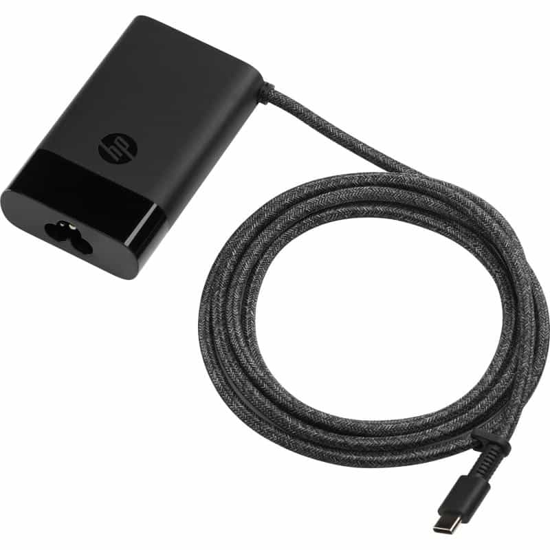 HP 6FW86AV USB-C Netzteil 65,0 Watt abgerundete Bauform