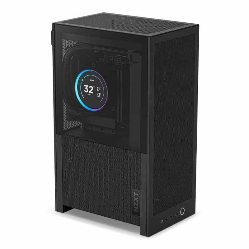 NZXT H2 Flow (schwarz, Tempered Glass)